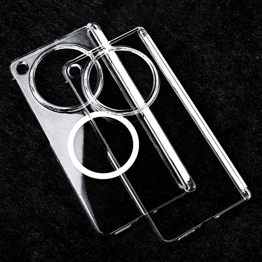 For Oppo Find N6 5G Magnetic Case Single Axis Hinge UV Coating PC Phone Cover
