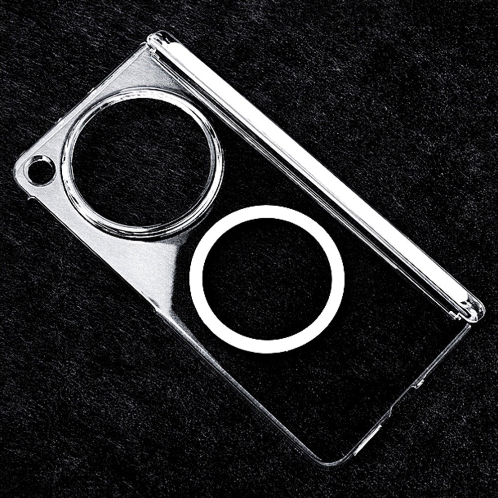 For Oppo Find N6 5G Magnetic Case Single Axis Hinge UV Coating PC Phone Cover