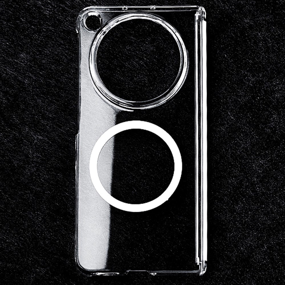 For Oppo Find N6 5G Magnetic Case Dual Axis Hinge UV Coating PC Phone Cover