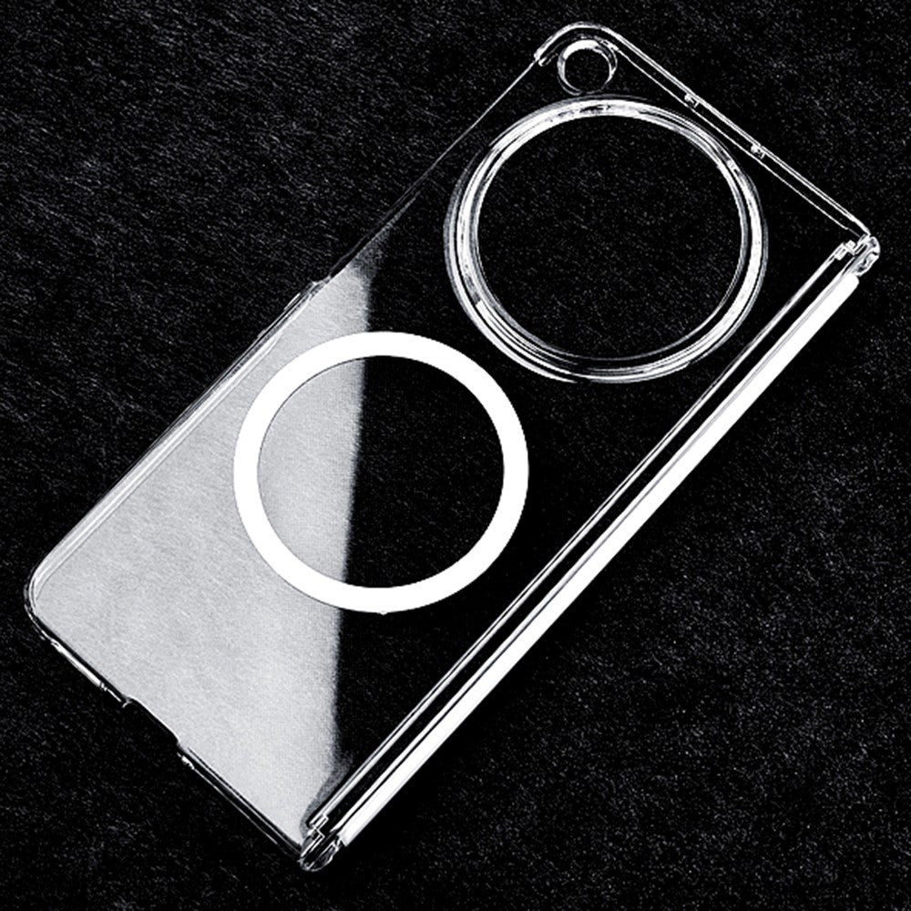 For Oppo Find N6 5G Magnetic Case Dual Axis Hinge UV Coating PC Phone Cover