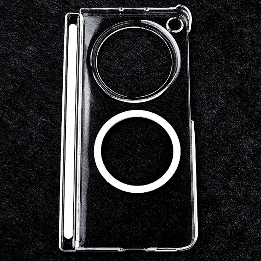 For Oppo Find N6 5G Magnetic Case Dual Axis Hinge UV Coating PC Phone Cover