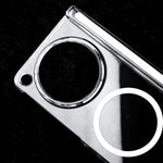 For Oppo Find N6 5G Magnetic Case Dual Axis Hinge UV Coating PC Phone Cover