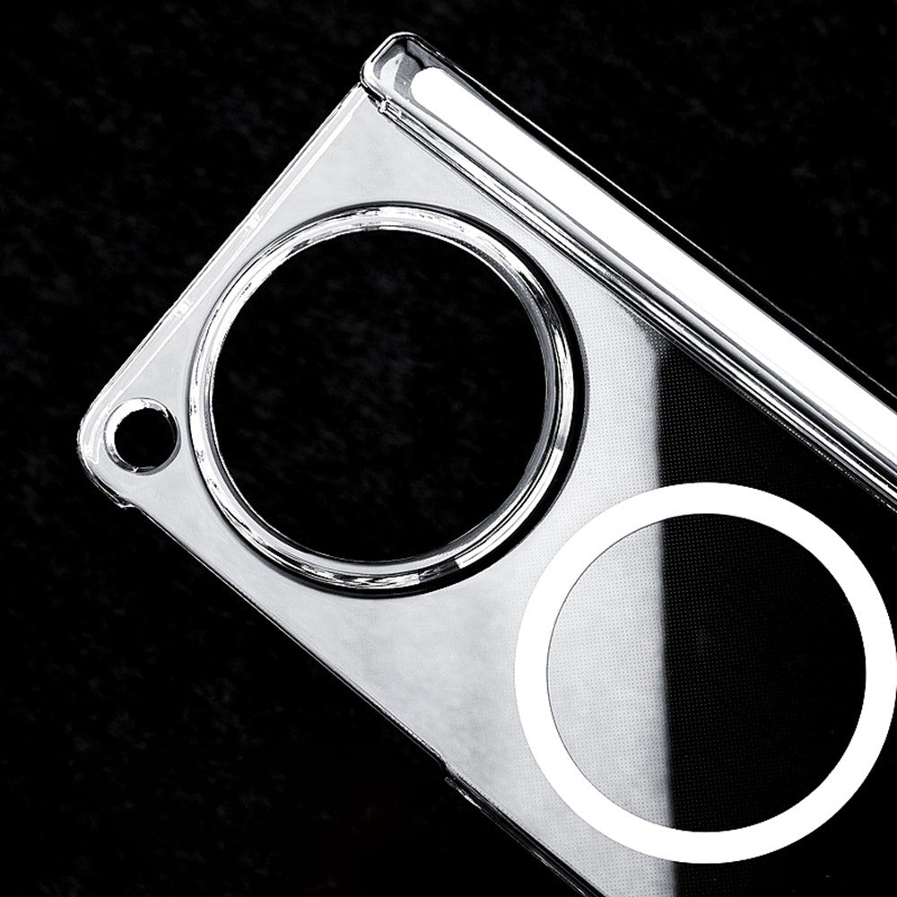 For Oppo Find N6 5G Magnetic Case Dual Axis Hinge UV Coating PC Phone Cover