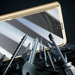 For Oppo Find N6 5G Case with Tempered Glass Screen Protector Lens Kickstand Electroplated Phone Cover