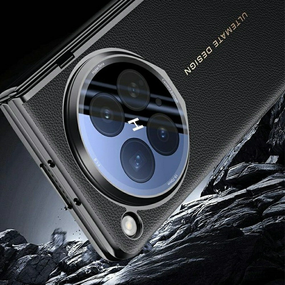 For Oppo Find N6 5G Case with Tempered Glass Screen Protector Lens Kickstand Electroplated Phone Cover