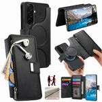 CASENEO MW-02 For Samsung Galaxy S26 Case Detachable Magnetic Leather Flip Cover