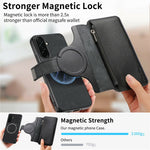 CASENEO MW-02 Til Samsung Galaxy S26+ Etui Aftageligt Magnetisk Læder Flipcover