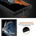 For Samsung Galaxy S26 Ultra Case Carbon Fiber Texture PU Leather + PC + TPU Phone Cover