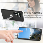 CASENEO C1-19 til Samsung Galaxy S26 Ultra Etui Foldbar Støttefod Læder Bagcover Kulfibertekstur