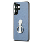 CASENEO C1-19 til Samsung Galaxy S26 Ultra Etui Foldbar Støttefod Læder Bagcover Kulfibertekstur