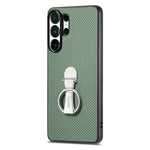 CASENEO C1-19 til Samsung Galaxy S26 Ultra Etui Foldbar Støttefod Læder Bagcover Kulfibertekstur
