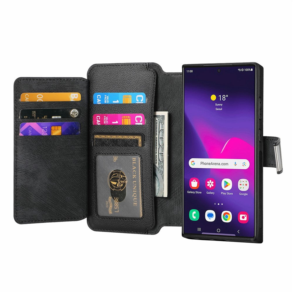 CASENEO MW-02 til Samsung Galaxy S26 Ultra cover Aftageligt magnetisk læder flip cover