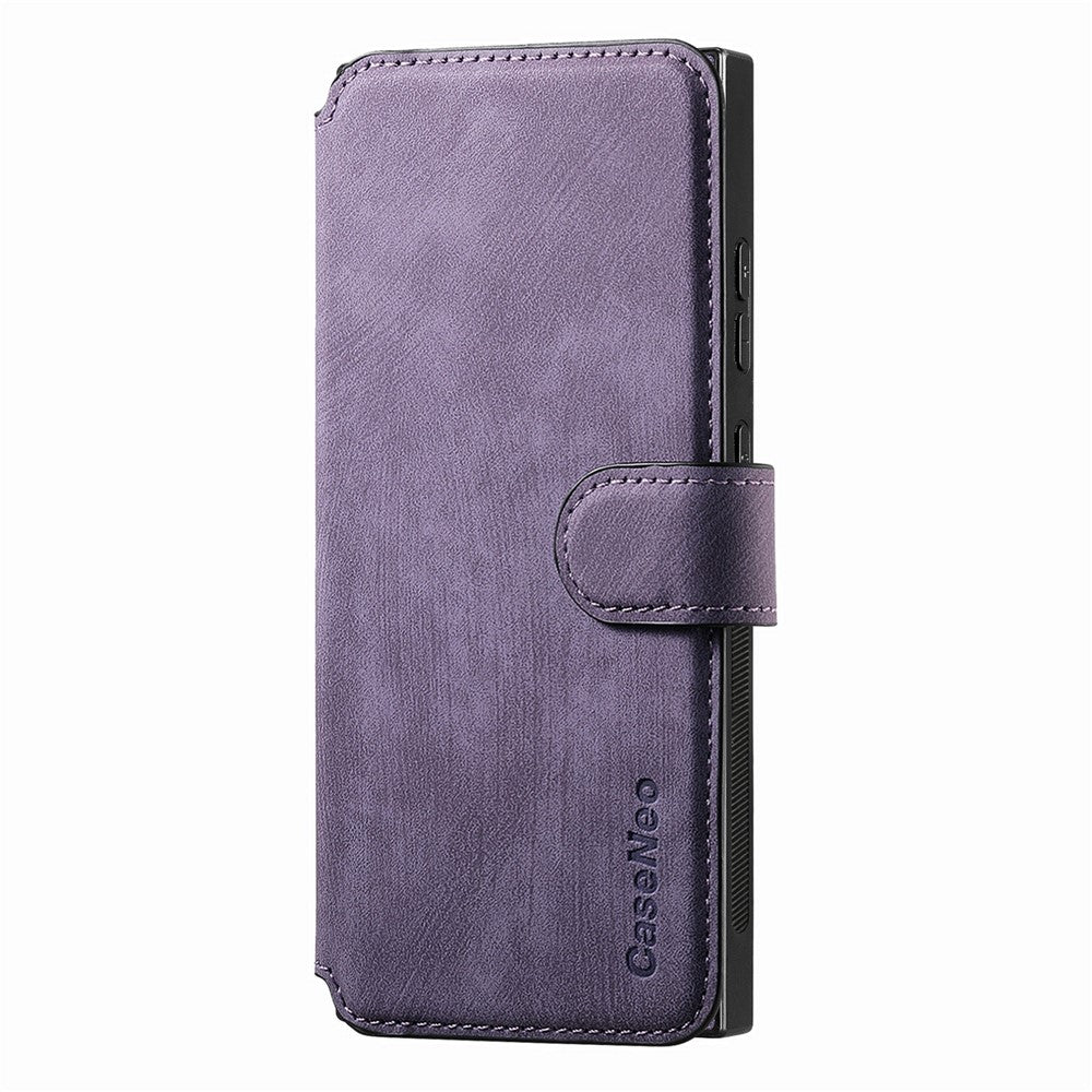CASENEO MW-03 For Samsung Galaxy S26 Ultra Magnetic Case Detachable Leather Phone Wallet Cover