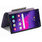 CASENEO MW-03 For Samsung Galaxy S26 Ultra Magnetic Case Detachable Leather Phone Wallet Cover