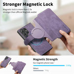 CASENEO MW-03 For Samsung Galaxy S26 Ultra Magnetic Case Detachable Leather Phone Wallet Cover