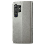For Samsung Galaxy S26 Ultra Leather Case Four-Leaf Clover Wallet Phone Coverv