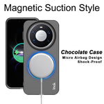 IMAK Magnetic Case for Huawei Mate 80  /  Mate 80 Pro PC + TPU Phone Back Cover