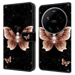 Wallet Case For Xiaomi 17 Ultra 5G 3D Pattern PU Leather Phone Cover with Stand
