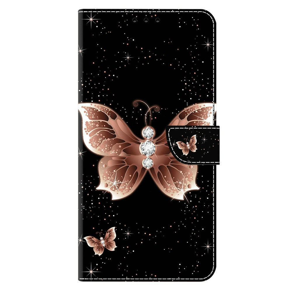 Wallet Case For Xiaomi 17 Ultra 5G 3D Pattern PU Leather Phone Cover with Stand