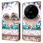 Wallet Case For Xiaomi 17 Ultra 5G 3D Pattern PU Leather Phone Cover with Stand