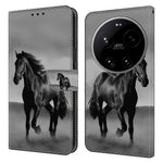 For Xiaomi 17 Ultra 5G Case Magnetic Clasp 3D Pattern Leather Wallet Phone Cover