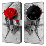 For Xiaomi 17 Ultra 5G Case Magnetic Clasp 3D Pattern Leather Wallet Phone Cover