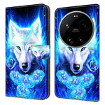 Leather Case For Xiaomi 17 Ultra 5G Pattern Printing Stand Flip Phone Cover