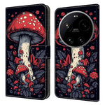 Leather Case For Xiaomi 17 Ultra 5G Pattern Printing Stand Flip Phone Cover