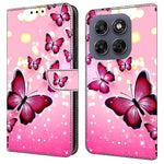 Wallet Case For Motorola Moto G67 5G / G77 5G Stand Pattern Printing PU Leather Flip Phone Cover