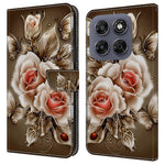 Wallet Case For Motorola Moto G67 5G / G77 5G Stand Pattern Printing PU Leather Flip Phone Cover