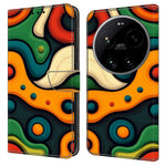 Wallet Case For Xiaomi 17 Ultra 5G Foldable Stand Pattern Printing PU Leather Flip Phone Cover