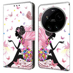 Wallet Case For Xiaomi 17 Ultra 5G Foldable Stand Pattern Printing PU Leather Flip Phone Cover