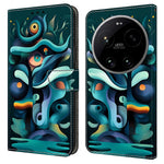 Wallet Case For Xiaomi 17 Ultra 5G Foldable Stand Pattern Printing PU Leather Flip Phone Cover