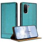For Xiaomi Redmi A7 Pro 4G (171.56mm) / Poco C85x 5G Case L-Shaped Grid Pattern Leather Stand Phone Cover with Card Slots