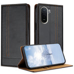 For Xiaomi Redmi A7 Pro 4G (171.56mm) / Poco C85x 5G Case L-Shaped Grid Pattern Leather Stand Phone Cover with Card Slots