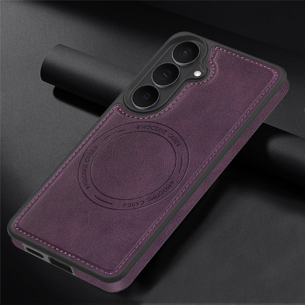 Magnetiskt mobilskal i läder för Samsung Galaxy S26
