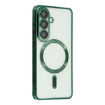 For Samsung Galaxy A05s 4G Magnetic Case Electroplated TPU Phone Cover with Lens Film