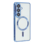 For Samsung Galaxy A05s 4G Magnetic Case Electroplated TPU Phone Cover with Lens Film