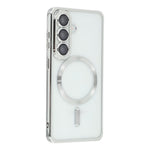 For Samsung Galaxy A05s 4G Magnetic Case Electroplated TPU Phone Cover with Lens Film