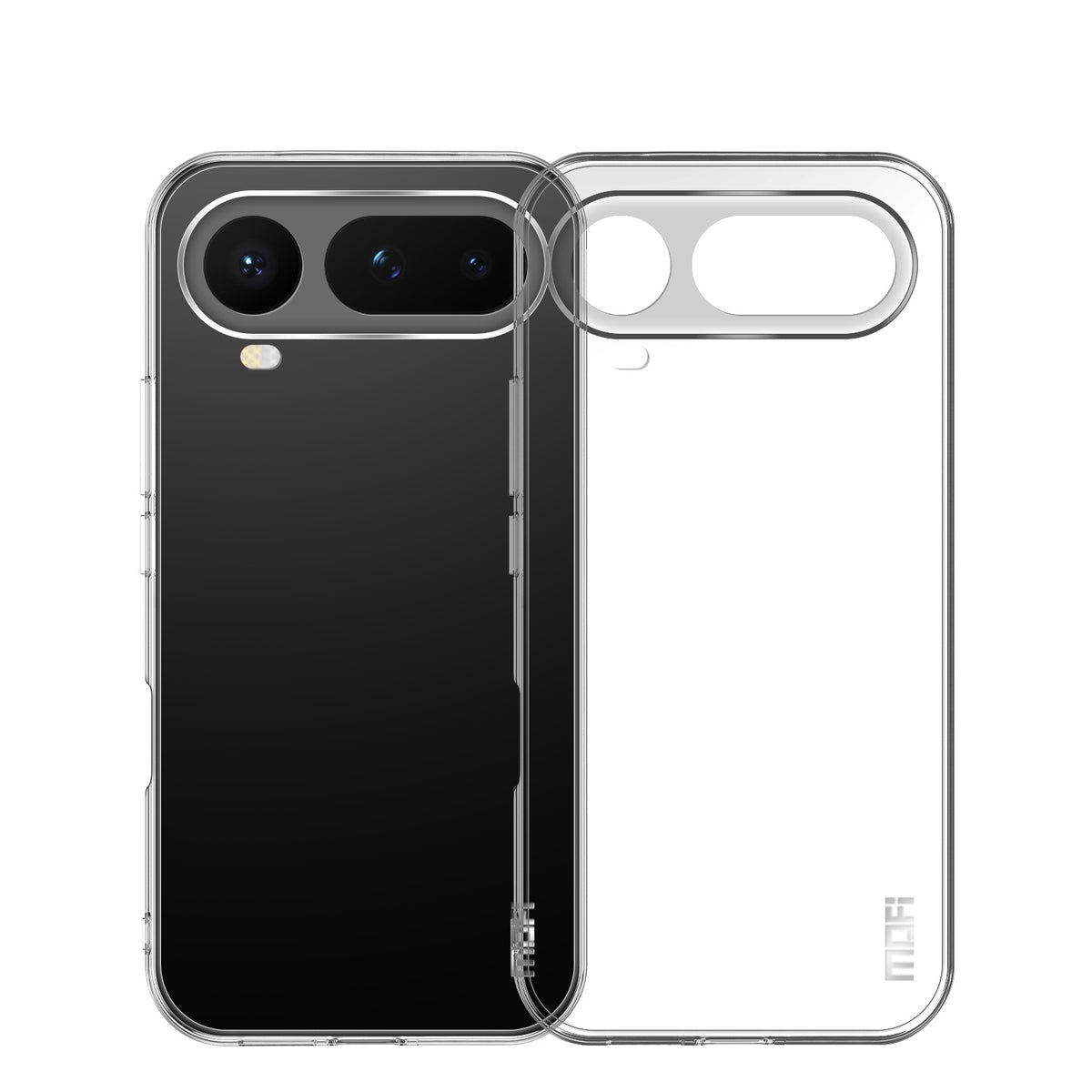 Mofi For Honor Magic8 Pro Air 5G Clear Phone Case Ultra-Thin TPU Phone Back Cover