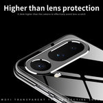 Mofi For Honor Magic8 Pro Air 5G Clear Phone Case Ultra-Thin TPU Phone Back Cover