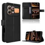 Til Infinix Note 60 Pro 5G / Infinix Note 60 5G Læderpung-etui med Rem Diamantmønstret Telefoncover