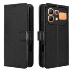 Til Infinix Note 60 Pro 5G / Infinix Note 60 5G Læderpung-etui med Rem Diamantmønstret Telefoncover