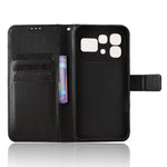 Til Infinix Note 60 Pro 5G / Infinix Note 60 5G Læderpung-etui med Rem Diamantmønstret Telefoncover