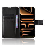 Til Infinix Note 60 Pro 5G / Infinix Note 60 5G Læderpung-etui med Rem Diamantmønstret Telefoncover