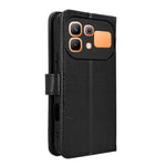 Til Infinix Note 60 Pro 5G / Infinix Note 60 5G Læderpung-etui med Rem Diamantmønstret Telefoncover