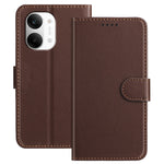 For Xiaomi Redmi Turbo 5 Max 5G / Xiaomi Poco X8 Pro Max 5G Leather Case Wallet Stand Solid Color Anti Drop Phone Cover