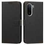 For Xiaomi Redmi A7 Pro 4G (171.56mm) / Poco C85x 5G 007 Leather Case Wallet Stand Solid Color Anti Drop Phone Cover