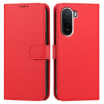 For Xiaomi Redmi A7 Pro 4G (171.56mm) / Poco C85x 5G 007 Leather Case Wallet Stand Solid Color Anti Drop Phone Cover