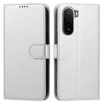 For Xiaomi Redmi A7 Pro 4G (171.56mm) / Poco C85x 5G 007 Leather Case Wallet Stand Solid Color Anti Drop Phone Cover